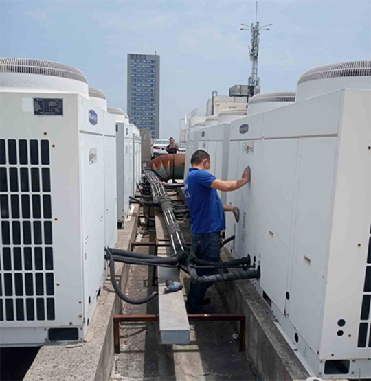 利州中央空调制热和不制冷系统维修方法